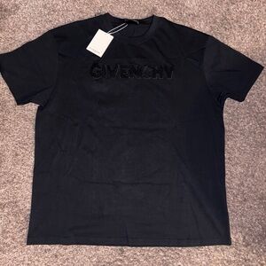 Givenchy Black Short Sleeve Tee